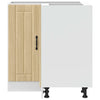Sonoma tammi keittiön kulmakaappi lucca Armie (puinen)