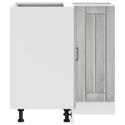 Harmaa keittiön kulmakaappi lucca Armie (sonoma puinen)