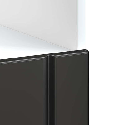 Musta uunikaappi lucca Armie (puinen)