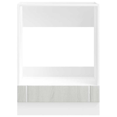 Harmaa uunikaappi lucca Armie (puinen)