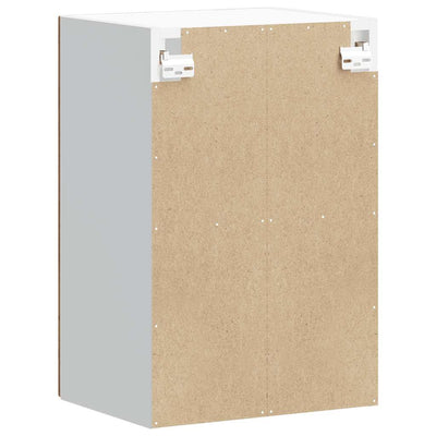 Vanha puu keittiön seinäkaappi Armie (lasiovella lucca)