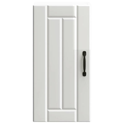 Valkoinen keittiön seinäkaappi lucca Armie (korkeakiilto, puinen)