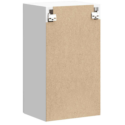 Valkoinen keittiön seinäkaappi lucca Armie (korkeakiilto, puinen)