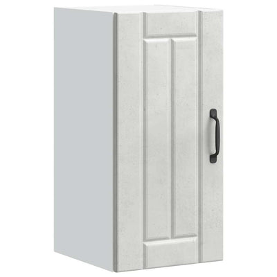 Betoninharmaa keittiön seinäkaappi lucca Armie (puinen)