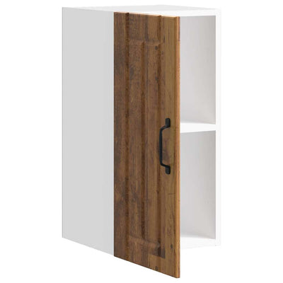 Vanha puu keittiön seinäkaappi lucca Armie (puinen)