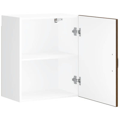 Ruskea keittiön seinäkaappi lucca Armie (tammi puinen)