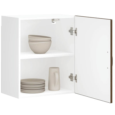 Ruskea keittiön seinäkaappi lucca Armie (tammi puinen)