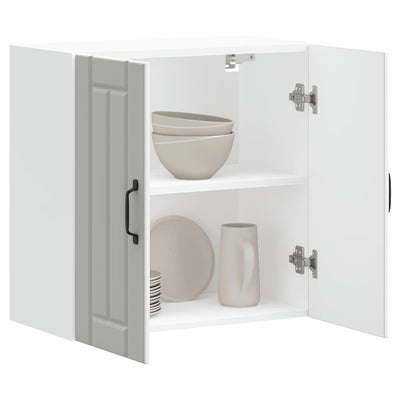 Valkoinen keittiön seinäkaappi lucca Armie (puinen)