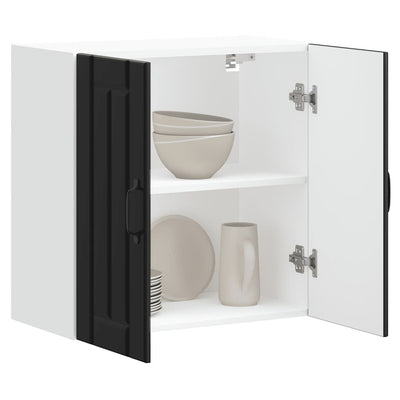 Musta keittiön seinäkaappi lucca Armie (puinen)