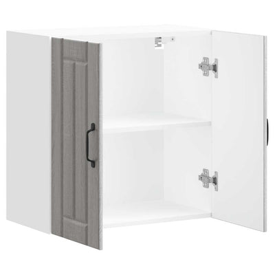 Harmaa keittiön seinäkaappi lucca Armie (sonoma puinen)