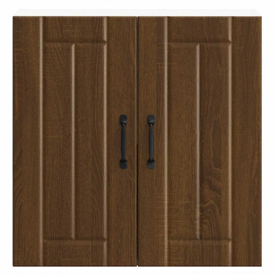 Ruskea keittiön seinäkaappi lucca Armie (tammi puinen)