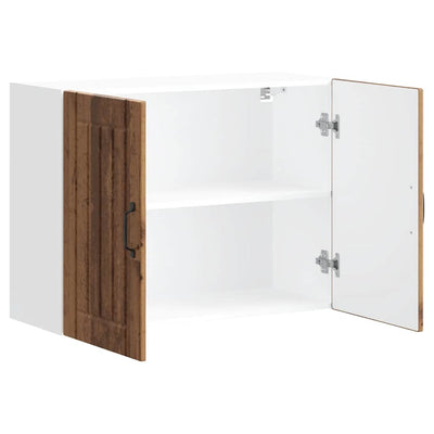 Vanha puu keittiön seinäkaappi lucca Armie (puinen)