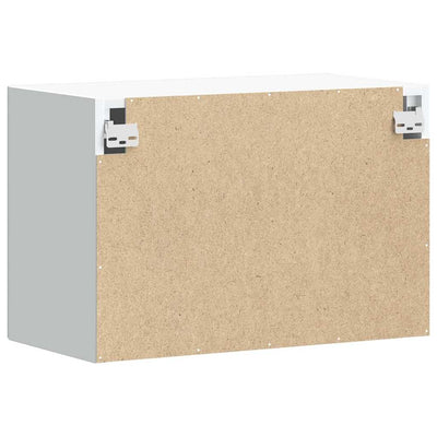 Valkoinen keittiön seinäkaappi lucca Armie (korkeakiilto, puinen)