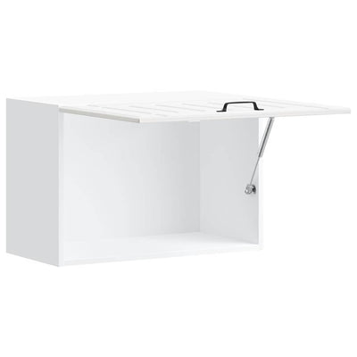 Valkoinen keittiön seinäkaappi lucca Armie (korkeakiilto, puinen)