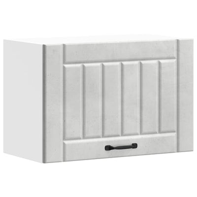 Betoninharmaa keittiön seinäkaappi lucca Armie (puinen)