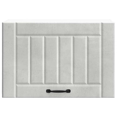 Betoninharmaa keittiön seinäkaappi lucca Armie (puinen)