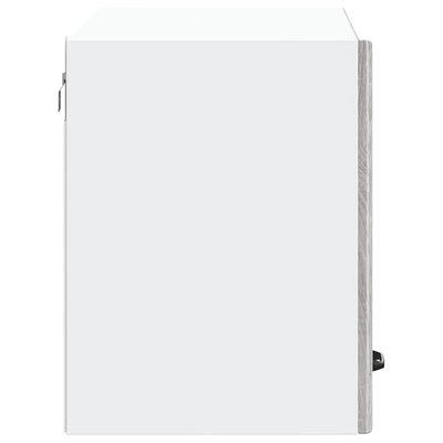 Harmaa keittiön seinäkaappi lucca Armie (sonoma puinen)