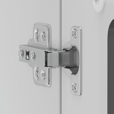 Musta keittiön seinäkaappi lasiovella lucca Armie (puinen)