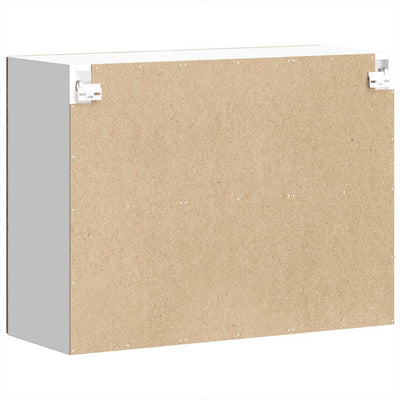 Vanhaa puuta keittiön seinäkaappi Armie (lasiovella lucca)