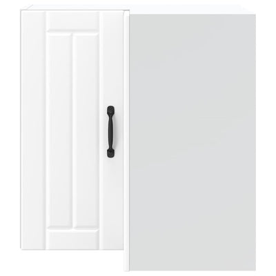 Valkoinen keittiön seinäkulmakaappi lucca Armie (suunniteltu puu)