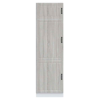 Harmaa keittiökaappi lucca Armie (sonoma suunniteltu puu)