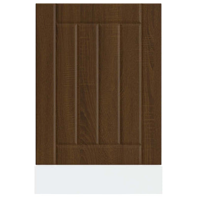 Ruskea astianpesukonepaneeli lucca Armie (tammi suunniteltu puu)