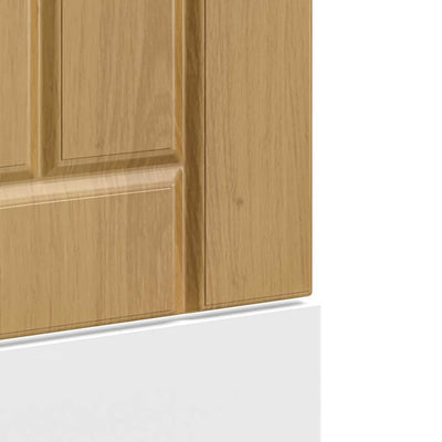 Käsityöläinen tammi astianpesukonepaneeli lucca suunniteltu puu Armie