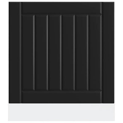 Musta astianpesukonepaneeli lucca Armie (suunniteltu puu)