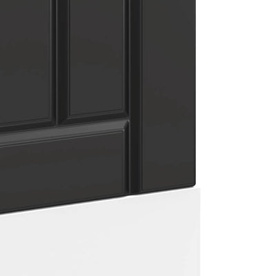 Musta astianpesukonepaneeli lucca Armie (suunniteltu puu)