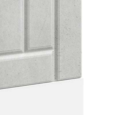 Harmaa astianpesukonepaneeli lucca Armie (betoni, suunniteltu puu)