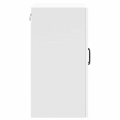 Valkoinen keittiön seinäkaappi lasiovella lucca Armie