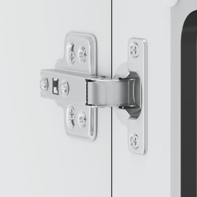 Musta keittiön seinäkaappi Armie (lasiovella lucca puinen)