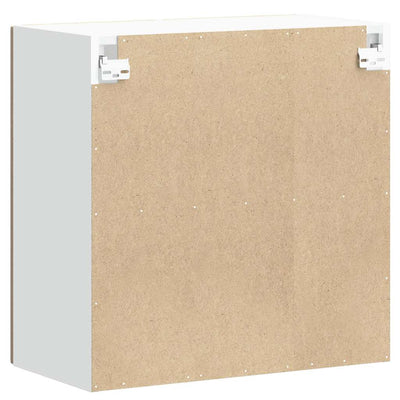 Sonoma tammi keittiön seinäkaappi Armie (lasiovella lucca)