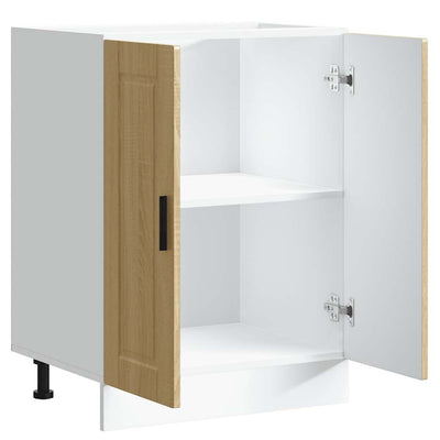 Sonoma tammi keittiön pohjakaappi porto Cristofie (suunniteltu puu)