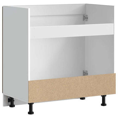 Altaan pohjakaappi Porto ruskea tammi 80x46x81,5cm tekninen puu