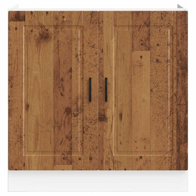 Altaan pohjakaappi Porto vanha puu 80x46x81,5 cm tekninen puu