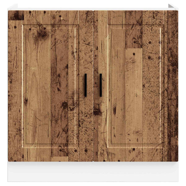 Altaan pohjakaappi Porto vanha puu 80x46x81,5 cm tekninen puu