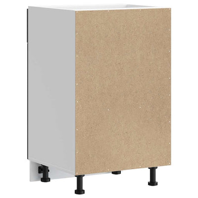 Musta keittiön pohjakaappi porto Cristofie (suunniteltu puu)