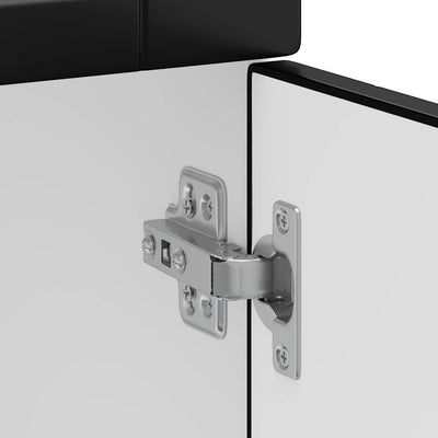 Musta keittiön pohjakaappi porto Cristofie (suunniteltu puu)