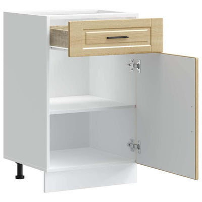 Sonoma tammi keittiön pohjakaappi porto Cristofie (suunniteltu puu)