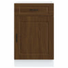 Ruskea tammi keittiön pohjakaappi porto Cristofie (suunniteltu puu)