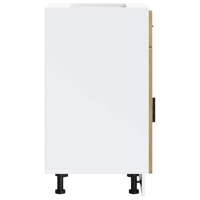 Keittiön pohjakaappi porto Cristofie (käsityöläinen tammi suunniteltu puu)