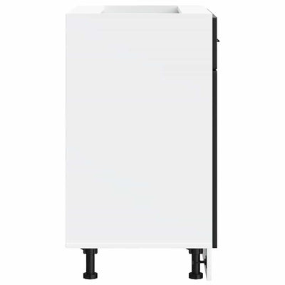 Musta keittiön pohjakaappi porto Cristofie (suunniteltu puu)