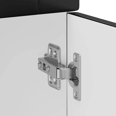 Musta keittiön pohjakaappi porto Cristofie (suunniteltu puu)