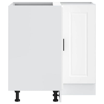 Valkoinen keittiön kulmakaappi porto Cristofie (puinen)