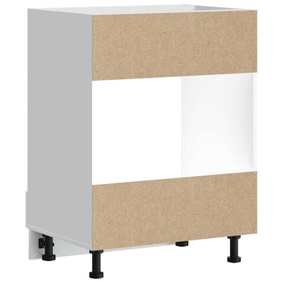 Valkoinen uunikaappi porto Cristofie (korkeakiilto, puinen)