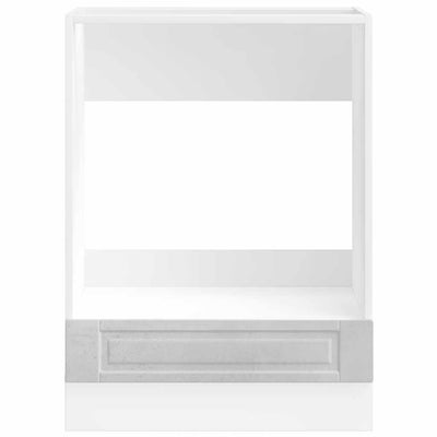 Betoninharmaa uunikaappi porto Cristofie (puinen)