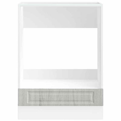 Harmaa uunikaappi porto Cristofie (sonoma puinen)