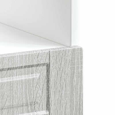 Harmaa uunikaappi porto Cristofie (sonoma puinen)