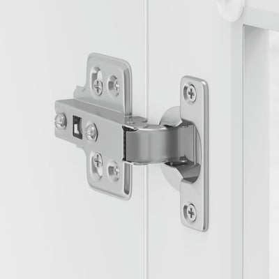 Valkoinen keittiön seinäkaappi Cristofie (lasiovella porto)